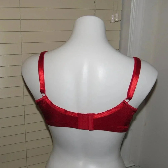 INSTANTShaping Red Lace Bra Size 38B - Picture 3 of 4